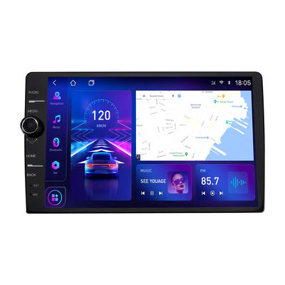 Full Fit Display Screen Car Stereo 8Core TS18 Multimedia Player para Montagem Universal de Carros