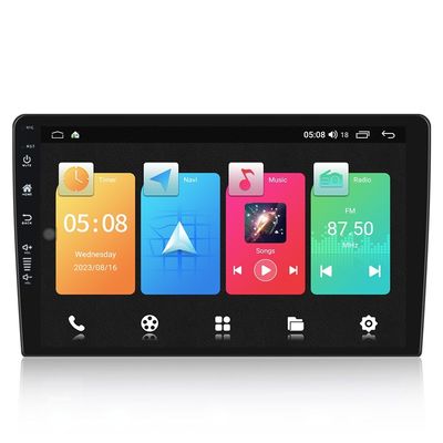 Carditai Android 10 QLED Car Audio 2 32G Head Unit com GPS incorporado e tela de 9/10 polegadas