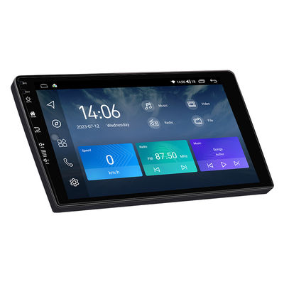 1280*800 Resolução 2 Din Car Radio com Android Auto BT5.0 4G DSP RDS e GPS Navegação