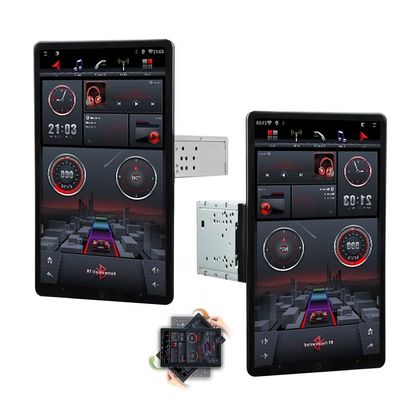 2k Resolução Touch Screen Radio para Car Universal Fitment Android12 8 128GB Player