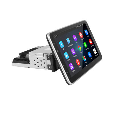Universal 10,1 polegadas giratório Android Auto Radio Car Audio Bluetooth 1Din Multimédia DVD Player MP5 estéreo
