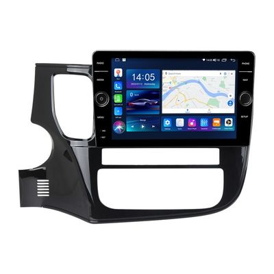 QLED Car Dvd Multimedia Player para Mitsubishi Outlander Ce Android 11 Painel DDR 2G