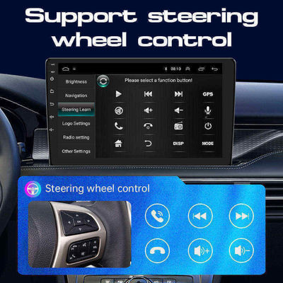 Reprodutor de vídeo multimídia Carplay Android Auto Car Stereo para Toyota Volkswagen Hyundai 7/9/10 &quot;Tamanho de tela 2DIN