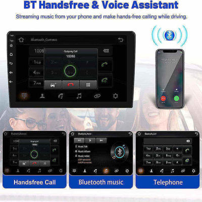 1280*800 7&quot; 9&quot; Inch Universal FM GPS 2 Din Touch Screen Sistema de Áudio de Carro Estéreo Vídeo Rádio de Carro Android