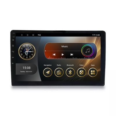 Rádio de carro 2DIN com Android 9.0 GPS Navi e Apple Carplay Android Auto FM Autoradio