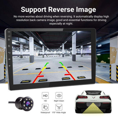 Rádio de carro universal com Wifi App Control Volante Resistivo e tela sensível ao toque