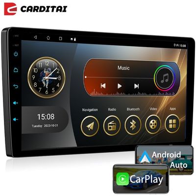 Ecrã de carro de 9 polegadas Navegação GPS Sistema de rádio de áudio Android DVD Vídeo Multimédia Reprodução