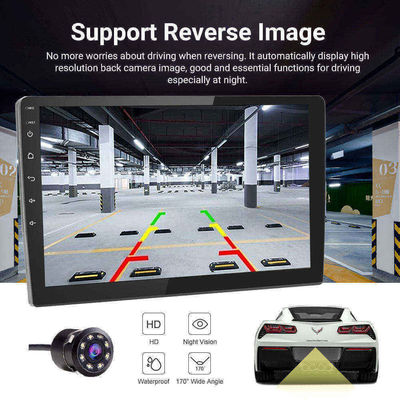 4 núcleos de CPU 10,1 polegadas 2 Din Touch Screen GPS Navegação Android Car Radio para Universal