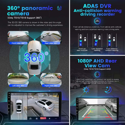 Universal 9 polegadas 10 polegadas Carplay Radio Screen Octa Core DSP QLED Com 8G128G Android Car Multimedia