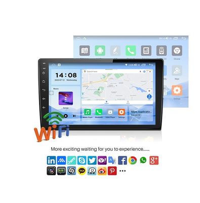 Sistemas inteligentes Bluetooth Car Radio com tela de 10" e CarPlay sem fio embutido