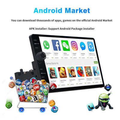 13' Touch Screen Android 12 Car Multimedia Player com WiFi e navegação GPS
