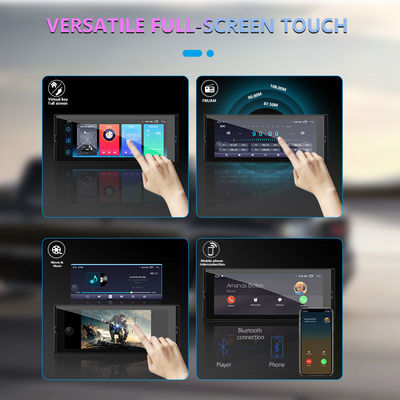 Android OS Android 10 MP5 Player 6.86 IPS Touch Screen GPS Wifi Câmera traseira Rádio de DVD de carro