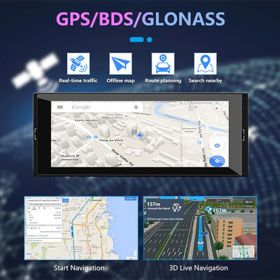 Android OS Android 10 MP5 Player 6.86 IPS Touch Screen GPS Wifi Câmera traseira Rádio de DVD de carro