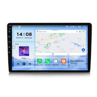 TS10 TS18 2Din 1 Din Car Radio com 6 128GB de tela sensível ao toque e CarPlay sem fio incorporado