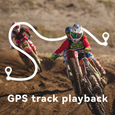 Navegação de motocicleta portátil GPS 5 polegadas sem fio Apple Carplay e Android Auto