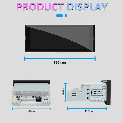 Universal Car Radio Stereo 6,86 polegadas Touch Screen Android Autoradio com tela dividida