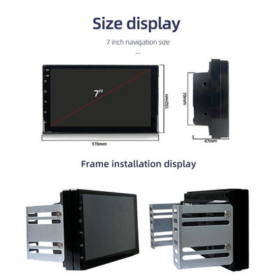 7 polegadas Universal Touch Screen Android Car Radio GPS Navegação para Auto Entertainment
