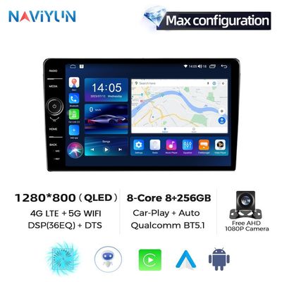 9 polegadas Car Play BT FM Touch Screen Car Video Player Universal Duplo Din Android 2Din