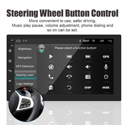1G 16G Memory Car MP5 Player com suporte de câmera de visão traseira e controle do volante