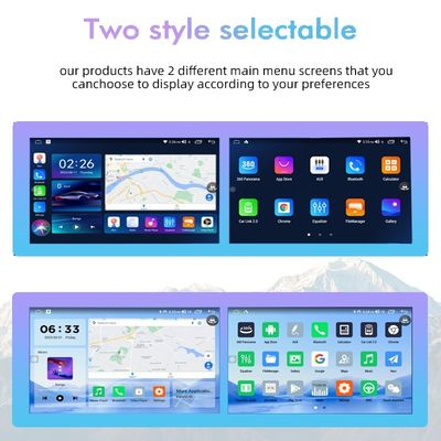 10.1&quot; Touch Screen 2 32GB Full-fit Android Media Player DVD 2Din Navegação Car Radio 360 Panorama CarPlay-Android Auto