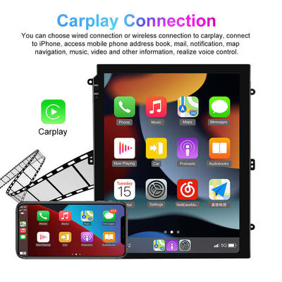 Android 10.1 Navegação GPS 2 32G Car Radio 9.7'' 2 DIN com CarPlay sem fio incorporado
