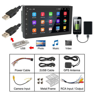 Universal 9 polegadas Android Car Stereo com CarPlay Wireless e touch screen