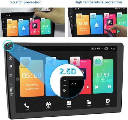 Carditai Android 10 QLED Car Audio 2 32G Head Unit com GPS incorporado e tela de 9/10 polegadas