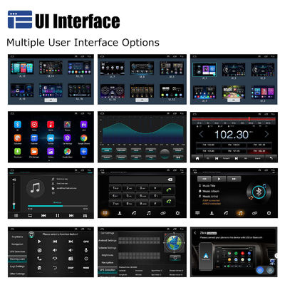 Carditai Android 10 QLED Car Audio 2 32G Head Unit com GPS incorporado e tela de 9/10 polegadas