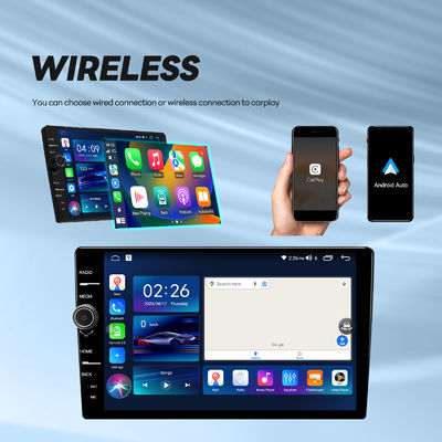 O mais recente Android 11 2 DIN Car Multimedia Player com tela sensível ao toque de 9 polegadas e GPS WIFI