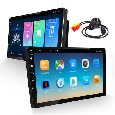 2 rádio de carro 64G com câmera traseira Android Auto Carplay GPS navegação WIFI Bluetooth