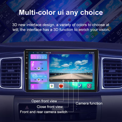 Controle do volante 9 polegadas Rádio de carro com tela sensível ao toque HD e Wi-Fi