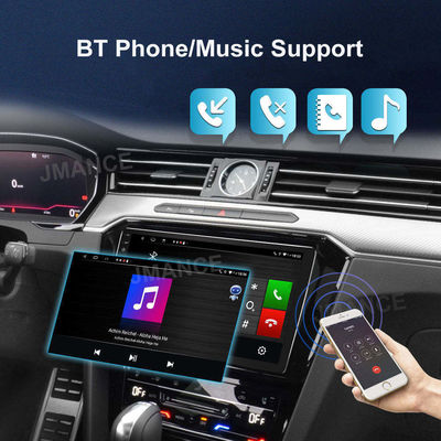 9" IPS/QLED Touch Screen Android 12 Car Radio com GPS Wifi Rear Camera e BT FM RDS
