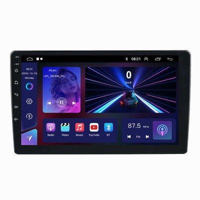 Universal 2din Car Radio Audio Stereo com 2G 32G Android 10.0 DSP e tela giratória