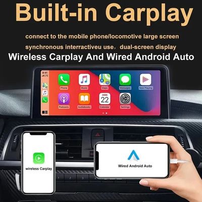 12.3'' QLED Screen 4G LTE Wifi DSP Carplay Android Auto 2Din Car Radio Para BMW/Benz/Audi Universal