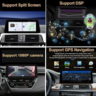 12.3" Rádio de carro Android com 8 núcleos 4G 64G Carplay DSP BT WIFI Navegação GPS DVD Player