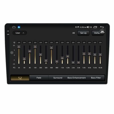 2k Android 12 Car Radio com CarPlay e Android Auto 8 Core 4G 64G GPS integrado de navegação DSP estéreo