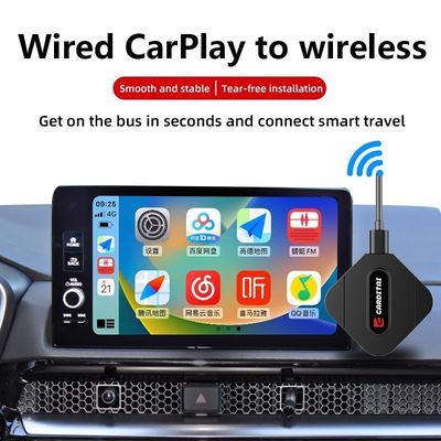 CarPlay portátil Android 13 Multimédia Vídeo Car Play Wireless Ai Box para purificador de ar de carro