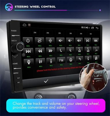 Colocação do painel de instrumentos Rádio de carro estéreo de 8 polegadas com navegação GPS e Android Auto sem fio