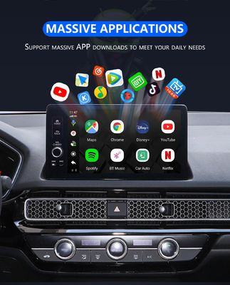 Wireless Android Auto e Apple Carplay Media Box com Outro Design Style Portátil