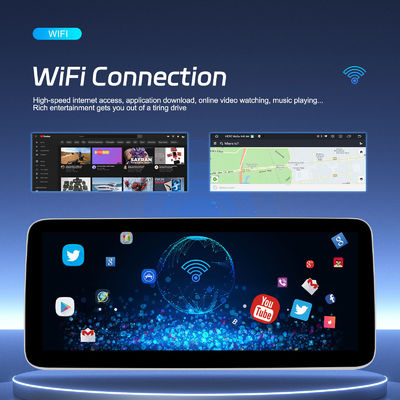 Universal 12.3 polegadas CarPlay Android GPS Navigation Player com função DSP Contacte-nos