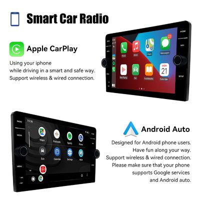 Conexão de cartão SIM 3G / 4G 8 "Tamanho da tela Leitor de DVD de carro Auto estéreo com navegação GPS
