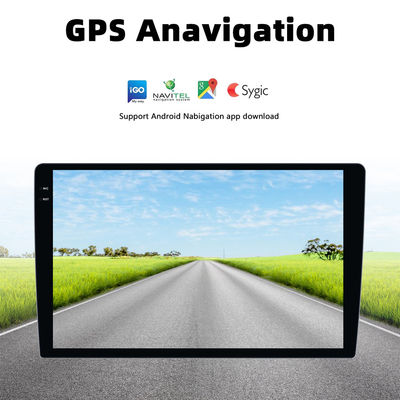 2 din Universal Carplay Rádio Android com 4G QELD e Bluetooth FM TF Multi Language