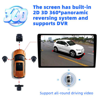 2 din Universal Carplay Rádio Android com 4G QELD e Bluetooth FM TF Multi Language