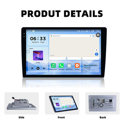 2 din Universal Carplay Rádio Android com 4G QELD e Bluetooth FM TF Multi Language
