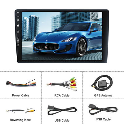 1280*800 Resolução 2 Din Car Radio com Android Auto BT5.0 4G DSP RDS e GPS Navegação