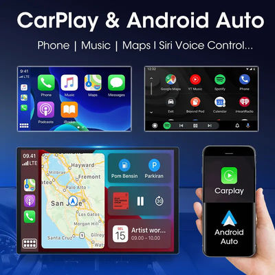13.3 polegadas Android 11.0 Carplay Multimedia Car Radio com tela sensível ao toque e função OBD2