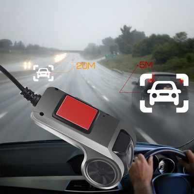 USB Car Dash Cam HD 1080P 170° Gravador de Grande Ângulo Frente ADAS Android DVR versão Noturna