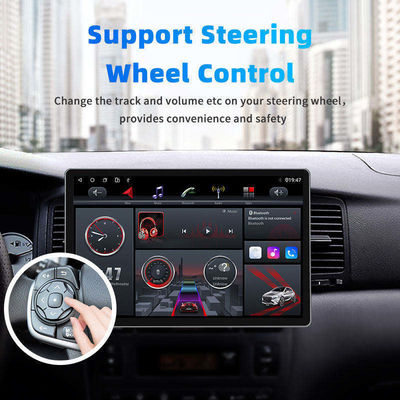 2k Resolução Touch Screen Radio para Car Universal Fitment Android12 8 128GB Player