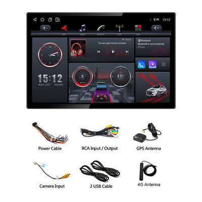 13' 8Cores 8 128GB Android Auto CarPlay Car Multimedia Player com suporte CarPlay
