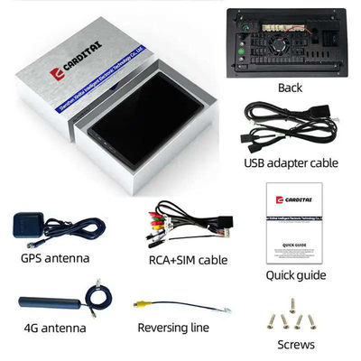 1280*800 Resolução do ecrã Universal Year Car Stereo com Bluetooth e GPS 1G 32G